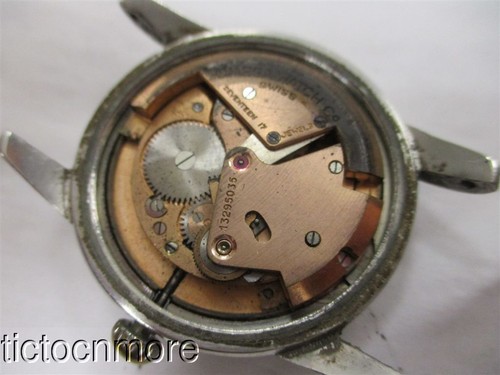 VINTAGE OMEGA AUTOMATIC SEAMASTER 351 BUMPER WATCH C 2577-5 SC MENS SS 34mm - Picture 8 of 12