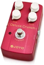 JOYO Crunch Distortion Effect Pedal as High-Gain or Vintage Amps for Electric Gu
