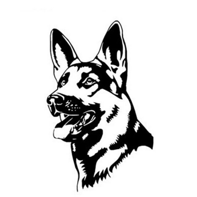 Hot GERMAN SHEPHERD DOG Animal Car Stickers Fashion Classic Personality B`hg Hot GERMAN SHEPHERD DOG Animal Car Stickers Fashion Classic Personality B`hg