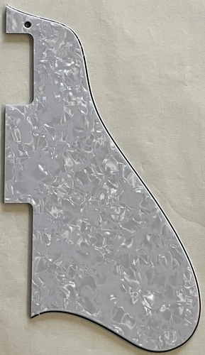New Great-For Fit Gibson ES-335 long Style Guitar Pickguard Parts White Pearl