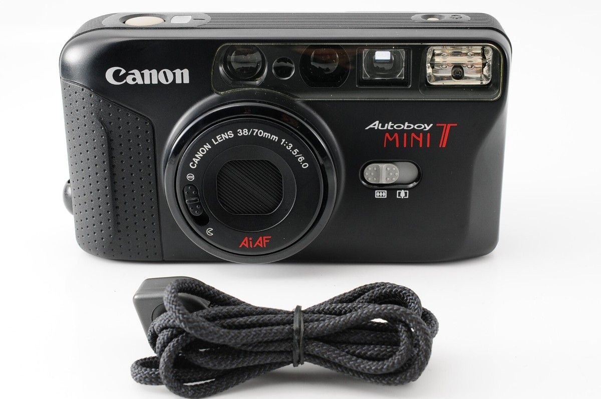 Near Mint] Canon Autoboy Mini T 35mm Point & Shoot Film