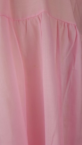 Durelle VTG Nightgown Womens Size 42 Babydoll Summer babygirl Bubblegum pink - Picture 6 of 9