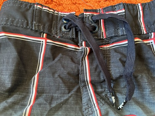 Hurley Striped T-Shirt & Quiksilver Board Shorts Swim Trunks Boys Size 6 - Picture 5 of 12