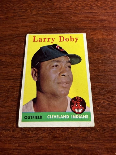 1958 Topps #424 Larry Doby. VG