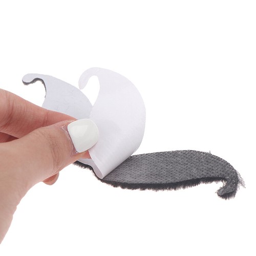 48pcs Funny Costume Mustache Pirate Halloween Fake Beard Whisker Party Supplies - Imagen 2 de 12