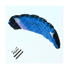 Besra Huge 74inch Dual Line Parachute Stunt Kite with Flying Tools 1.9m Power...