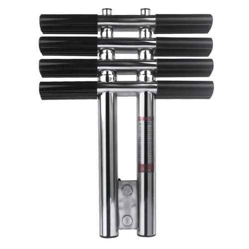 Telescoping 4 Steps Boat Ladder Stainless Steel Sport/Diver Ladder Transom Mount - Picture 5 of 8