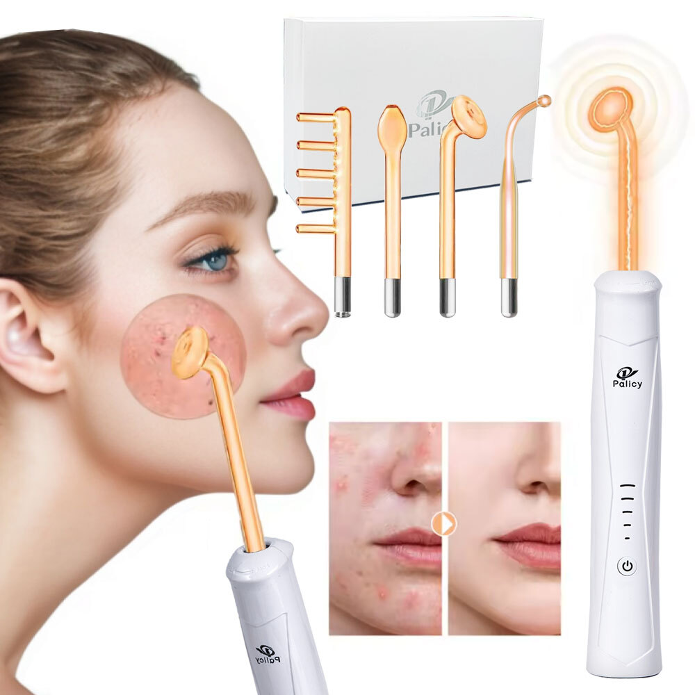 PALICY High Frequency Facial Wand for Acne Therapy & Skin Care