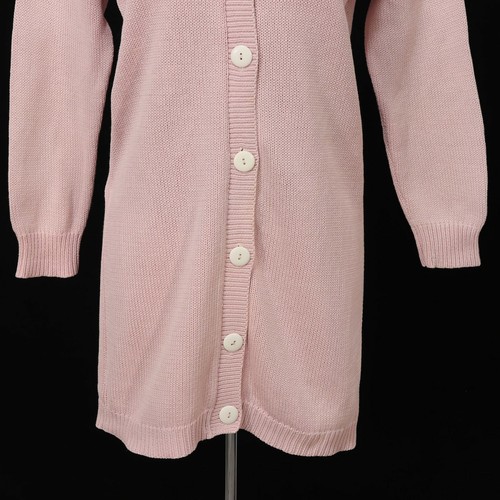 Gunne Sax Jessica McClintock VTG 80's Long Sweater Lace Collar S Small Prairie - Picture 3 of 11