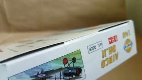 New Sealed SMER 0806 Airco DH 2 Biplane Fighter World War I 1/48 - Picture 4 of 4