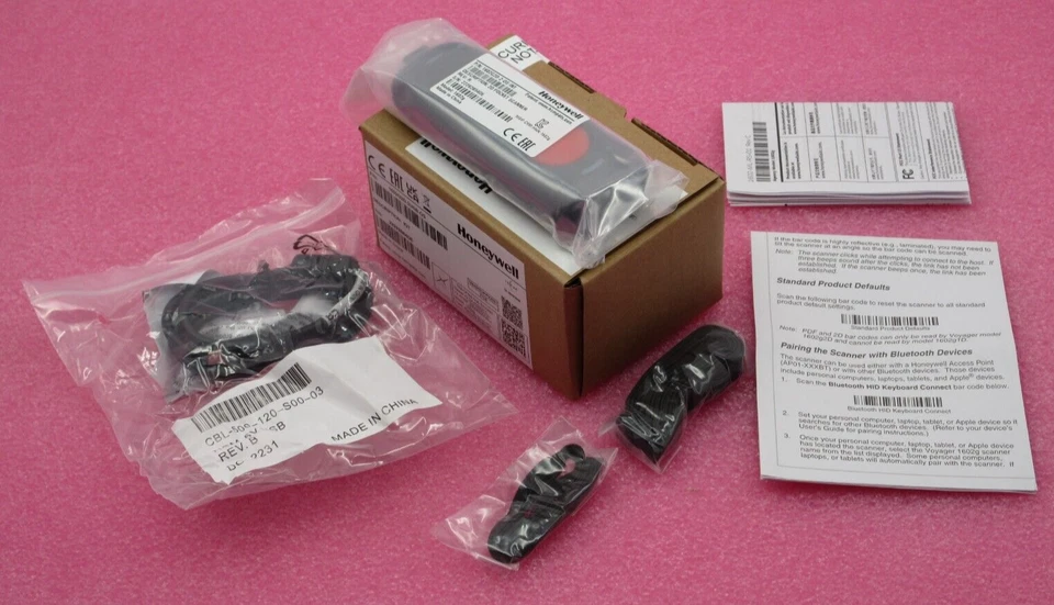 NEW Honeywell Voyager 1602g Pocket Scanner 2D Bluetooth Wireless 1602G2D-2USB-OS - Image 2 of 4