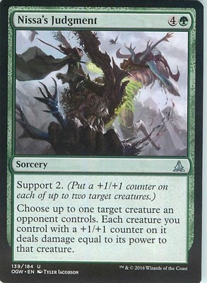 Nissa's Judgment U Oath of the Gatewatch 139 NM