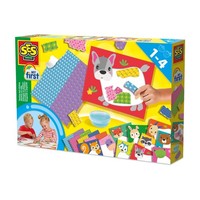 SES Creative 14474 My First Tearing And Sticking - Creative Play Kit For Kids Ag