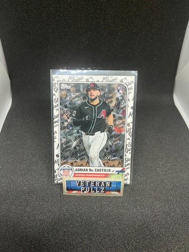 2025 Topps MLB All Star Game ADRIAN Del Castillo RC Rainbow Foil #86 Diamondback
