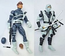 Marvel Legends Dum Dum Dugan & Hand Ninja (2009 Hasbro) TRU-excl  loose/complete