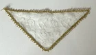 Vintage Barbie Fashion's Floral Lace Gold Trim Wrap Shawl Scarf RARE
