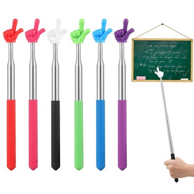 Lonxio 6 Pcs Pointer Finger Stick, Multipurpose Teacher 6 Colors