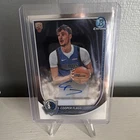 Topps 2025-26 Bowman Chrome Autographs Cooper Flagg BCA-CF Auto RC Mavericks