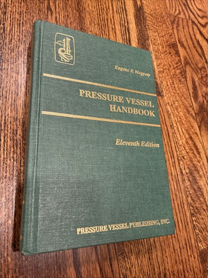 #ad #ad Pressure Vessel Handbook Eleventh Edition by Eugene F. Megyesy $75.00