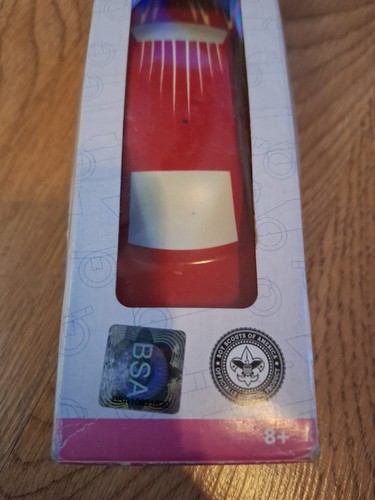Vintage Revell New Old Stock Pinewood Derby RED EZ Body Boy Scouts oA Licensed - Picture 3 of 12
