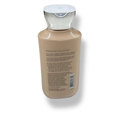 Bath & Body Works Cashmere Glow Body Lotion 8 oz Rare Shea & Vitamin E 95% Full - Picture 2 of 3