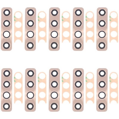 For Tecno Camon 17P CG7 10pcs Back Camera Lens, For Tecno Camon 17P CG7