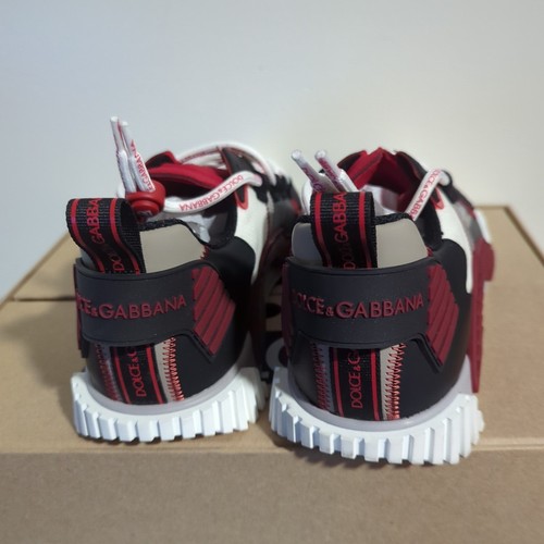 Size 10 - Dolce&Gabbana Dolce & Gabbana NS1 Turtle Dove Red size 430 New + Box - Picture 5 of 8