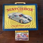 Vintage Matchbox Car Lot Of 48 4-tray  Carrying Case & 1969 Collector Catalog