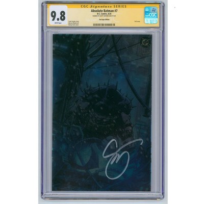 Absolute Batman: #7 [Danny Earls Fan Expo Scott Snyder CGC 9.8 Signature Series]
