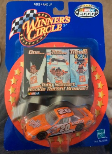 Winner's Circle NASCAR Tony Stewart #20 Diecast Rookie Record Breaker 1:64 🔥 - Bild 1 von 4