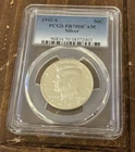 SILVER 1992-S KENNEDY HALF DOLLAR PCGS PR70 DCAM BLUE LABEL