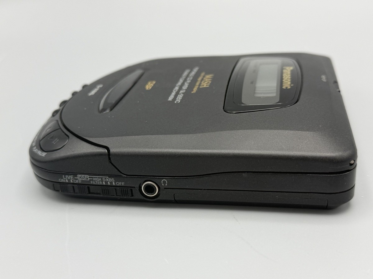 Panasonic SL S551C Portable CD Player MASH Vintage 90s Bundle Car