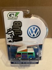 Greenlight  1:64 Club V - Dub Volkswagen Westfalia Camper van Music Festival