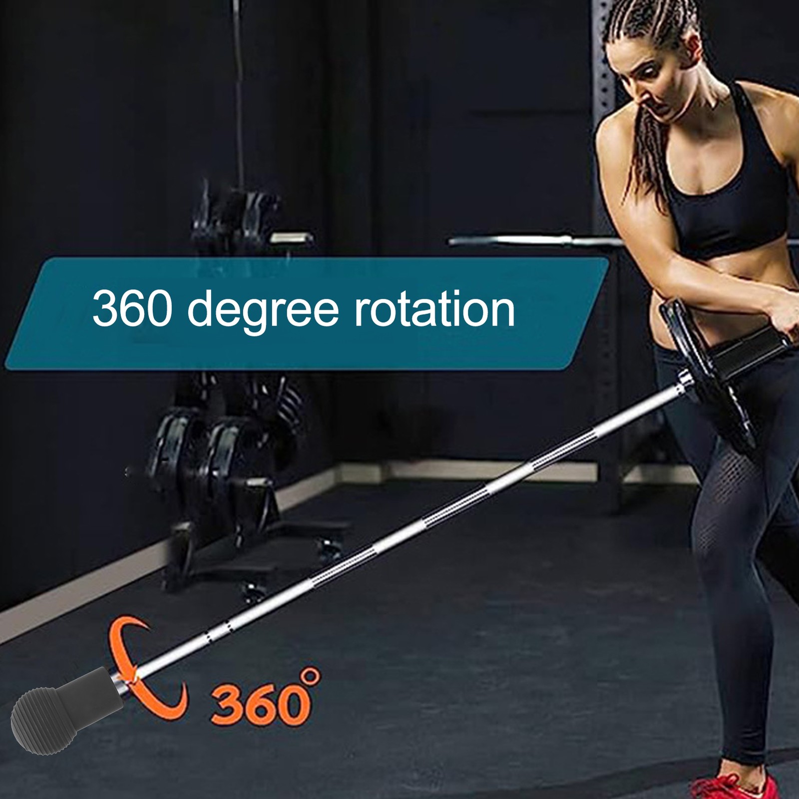 Landmine Attachment For Barbell Silicone Portable Barbell Landmine Exercise BJ