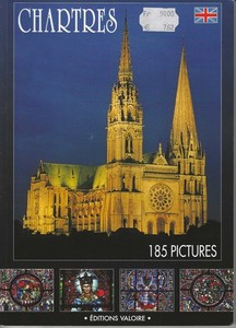 CHARTRES 185 Pictures Editions Valoire, France, Guide Book Color Photographs
