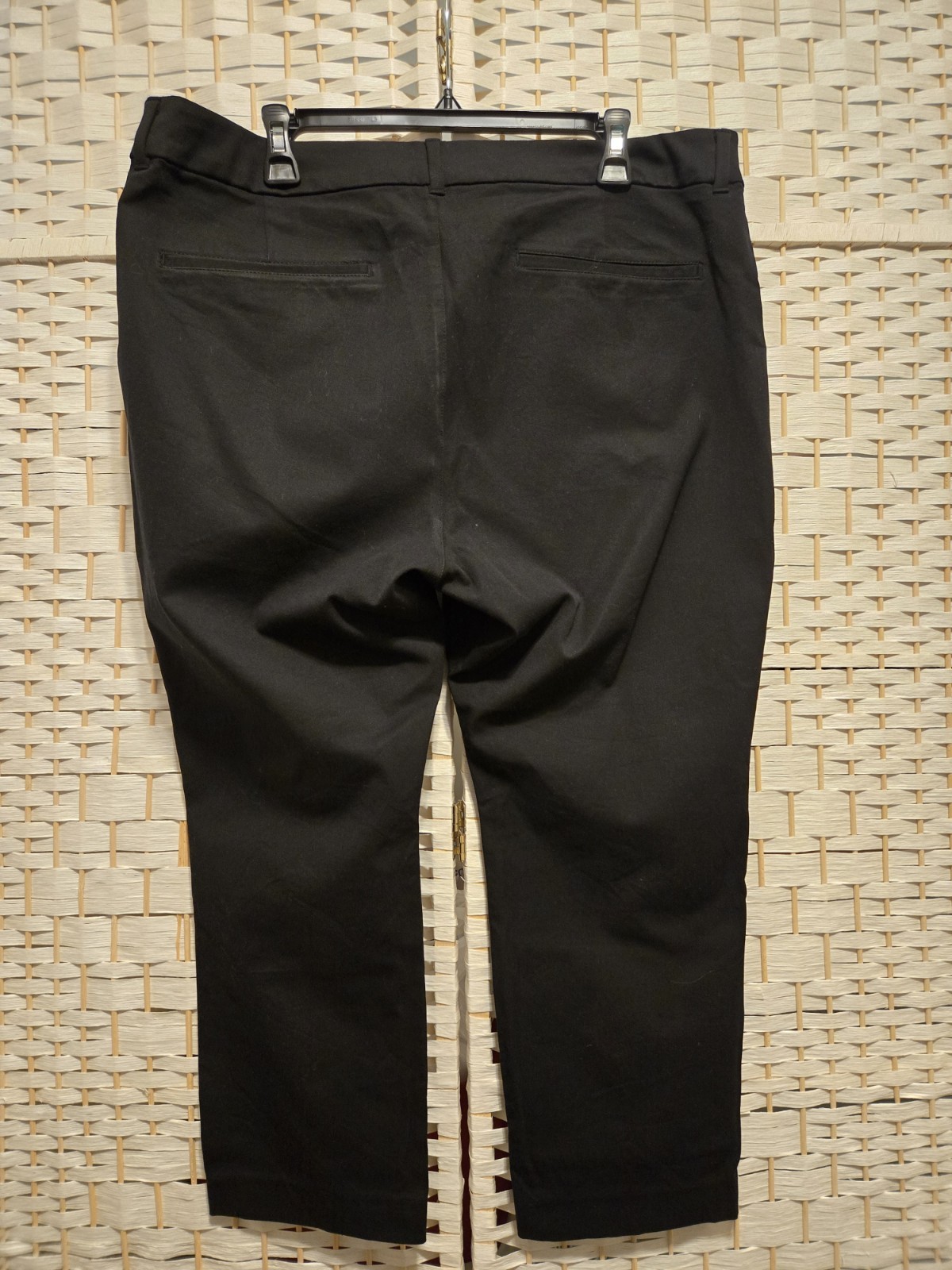 Womens Old Navy Solid Black High Rise Pixie Skinn… - image 2