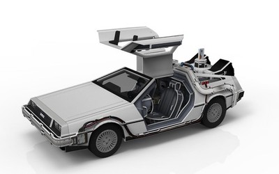 Revell 00221 3D Puzzle DeLorean ''Back to the Future''   NEU/OVP