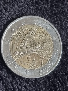 Frankreich 2 Euro Münze Paris 2024 Umlaufmünze Gedenkmünze