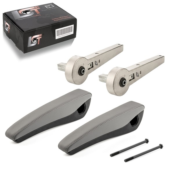2X Armlehne Set Kunstleder Grau Blende Sitz FüR Mercedes-Benz Sprinter W906-image