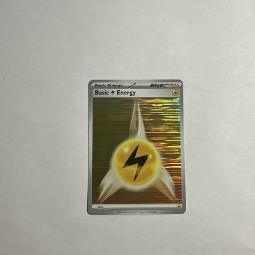 Energia Fulmine (Holo) SVE 020 Pokemon SV: Black Bolt White Flare quasi nuovo TCG - Foto 7 di 9
