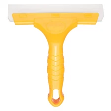 Squeegee 6 Inch Water Blade Shower Squeegee for Window Glass Door, Yellow