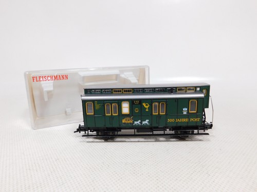 Fleischmann H0 AC 3L Postwagen 3153 Altona 500 Jahre Post NEUW+OVP #EB680-0,5 - Picture 2 of 5