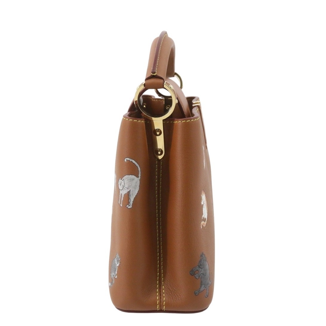 Louis Vuitton Catogram Capucines BB Bag LV Cat Rare Limited Edition Leather image 5