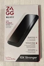 ZAGG InvisibleShield XTR3 10X Stronger Screen Protector For Apple iPhone 15 Pro
