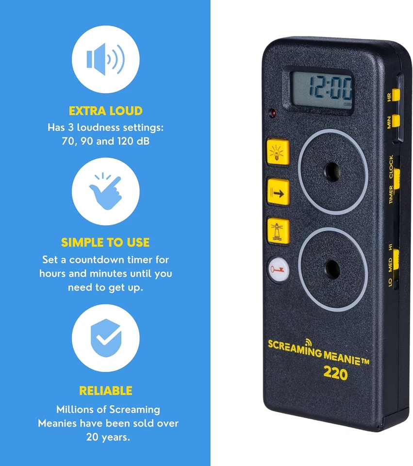 Despertador y temporizador extremadamente ruidoso quienes duermen profundamente - Image 3 of 4