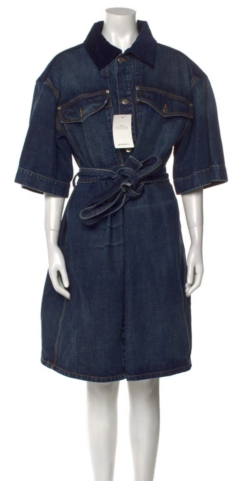 Vestido vaquero Stella McCartney nuevo con etiquetas hasta la rodilla talla grande Foto 2 de 4