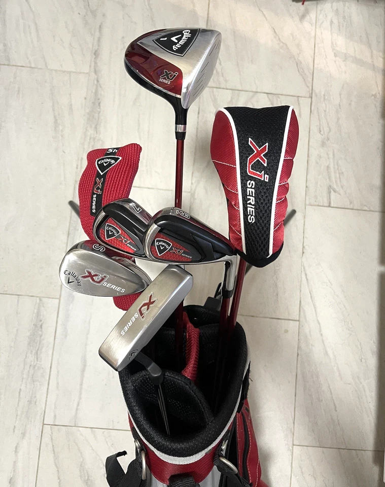 JUNIOR Callaway XJ Series Complete junior Set 53"-60" Graphite Regular w/bag RH - Image 3 of 4