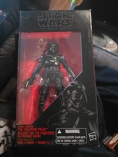 Star Wars Black Series First Order Tie Fighter Pilot  11 6  Action Figure 2015