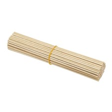 1/16 x 6 Inch Wooden Dowel Rod 110 Pcs Wood Dowels for Craft, Natural Color