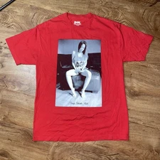 DGK Dirty Ghetto Kids Shirt Mens Large Red Photo Graphic Skate Streetwear Tee